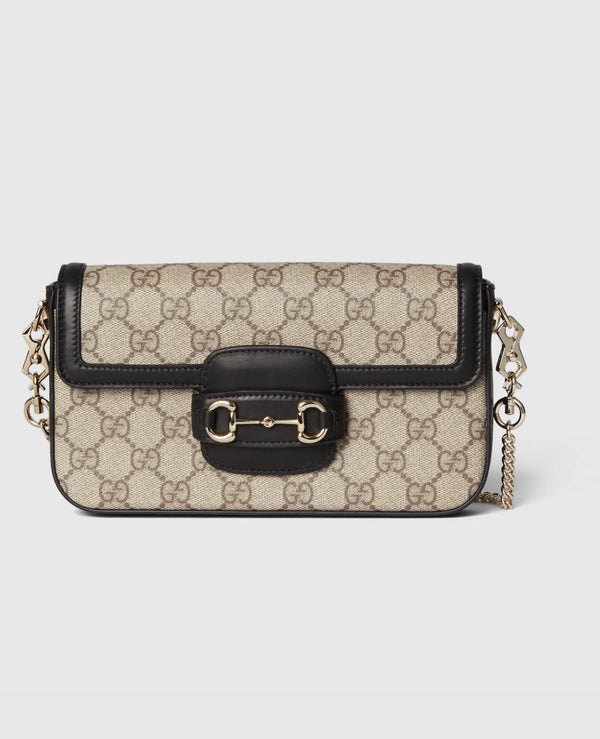Sac à épaule Gucci Horsebit 1955 Soft petit format