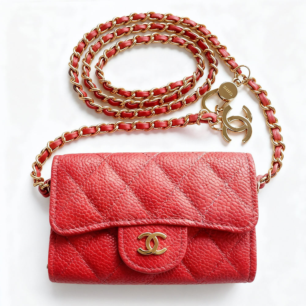 Mini sac CC Rouge